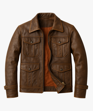 Wolfmark Leather Jacket