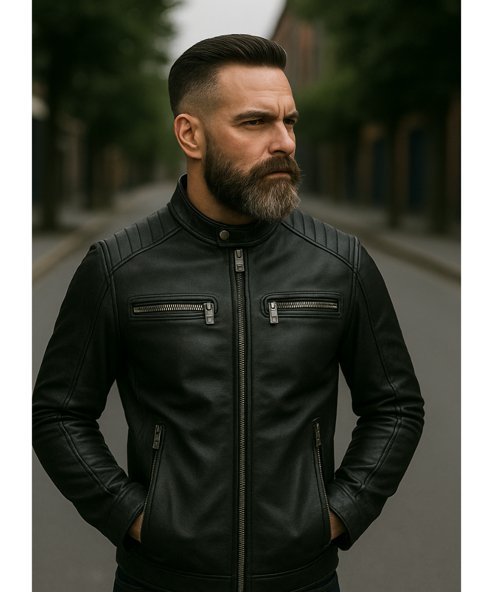 Ironveil Leather Jacket