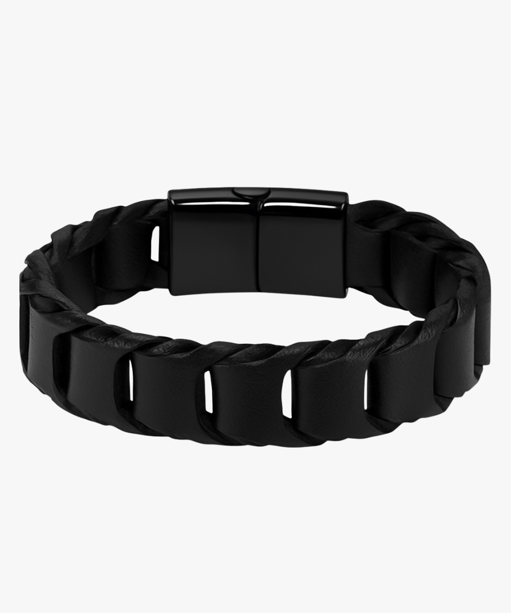 Blackcoil Leather Bracelet