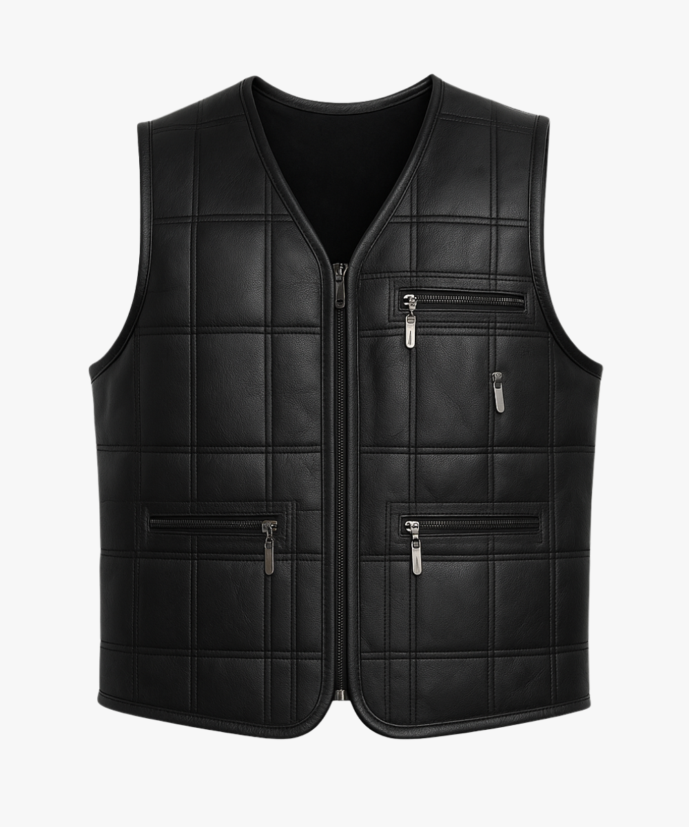 Burntrail Leather Vest