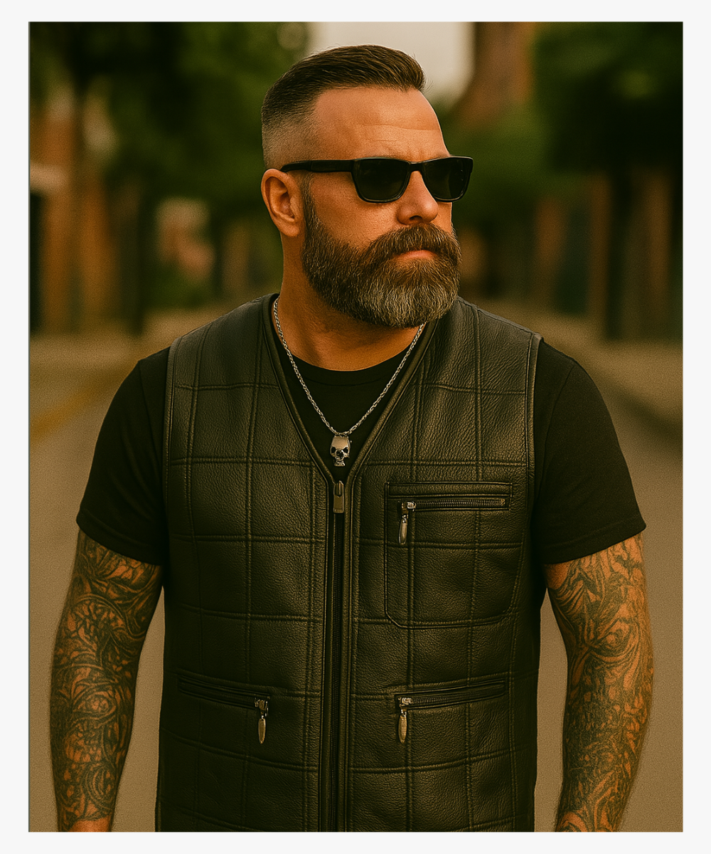 Burntrail Leather Vest
