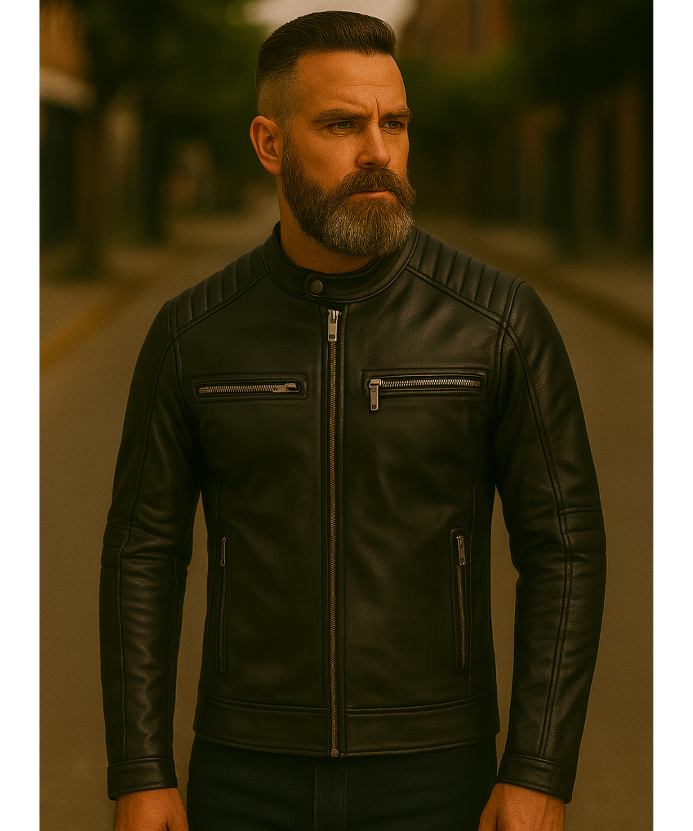 Ironveil Leather Jacket