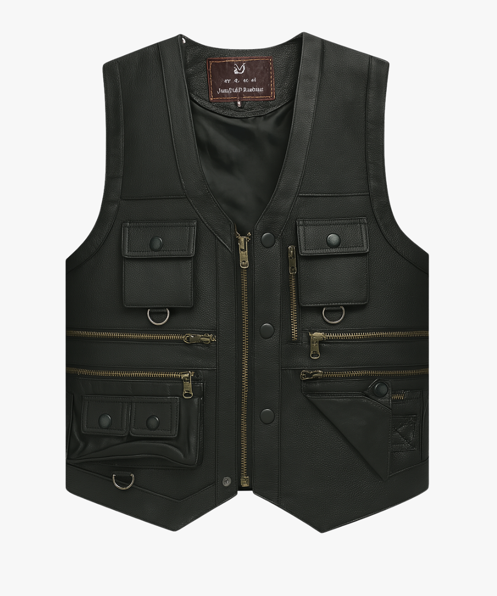 Shadowline Leather Vest