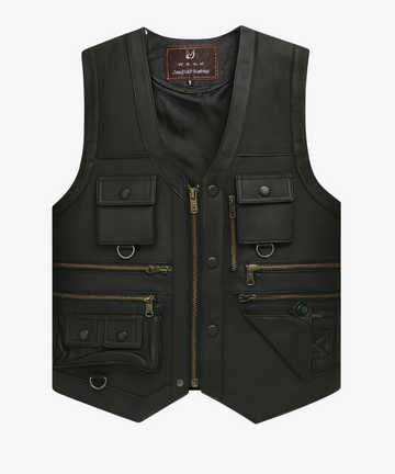 Shadowline Leather Vest