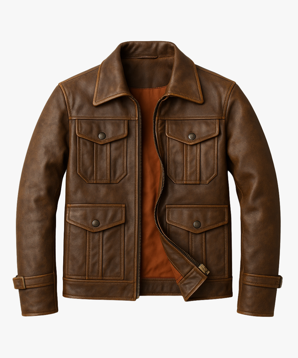 Wolfmark Leather Jacket